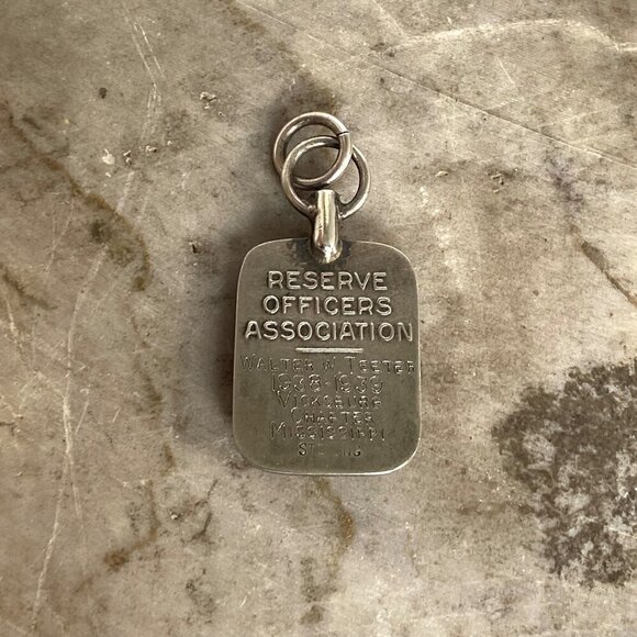 VTG Sterling Silver US Military Reserve Officer Association Charm Mississippi - Picture 16 of 16